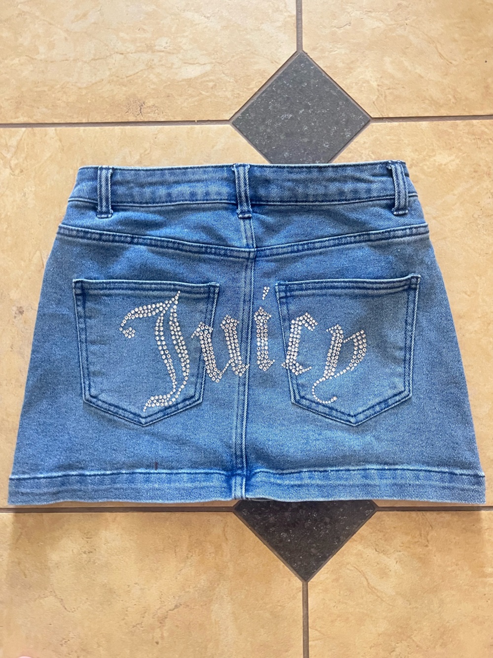 Juicy Couture Denim Mini Skirt
